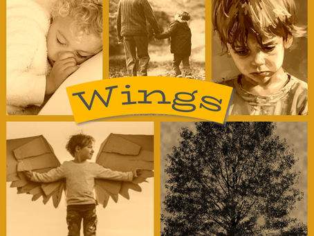 Collage for story. 'Wings'