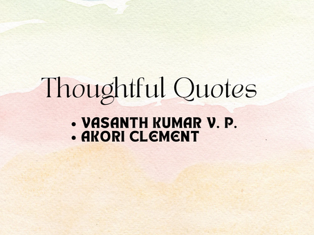 THOUGHTFUL QUOTES