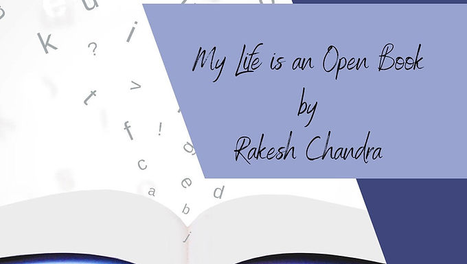 MY LIFE IS AN OPEN BOOK