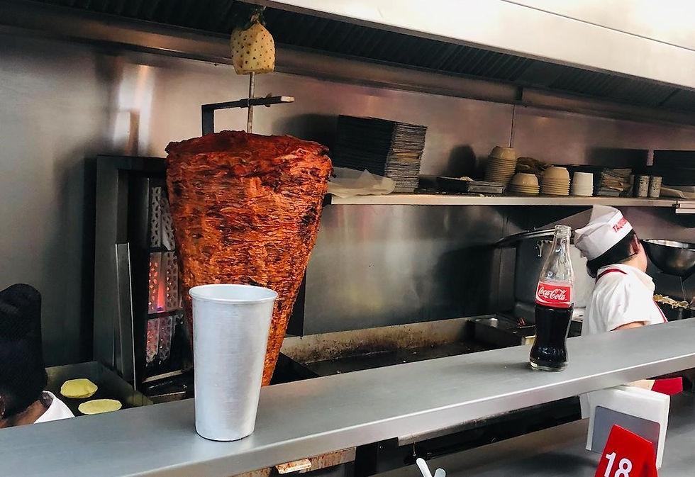 You will find the Best Tacos in Mexico City at Taqueria Orinoco.