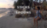 Sticks swinging in the Sunset of Koh Chang in Thailand. Welcome to our Food Travel Blog.