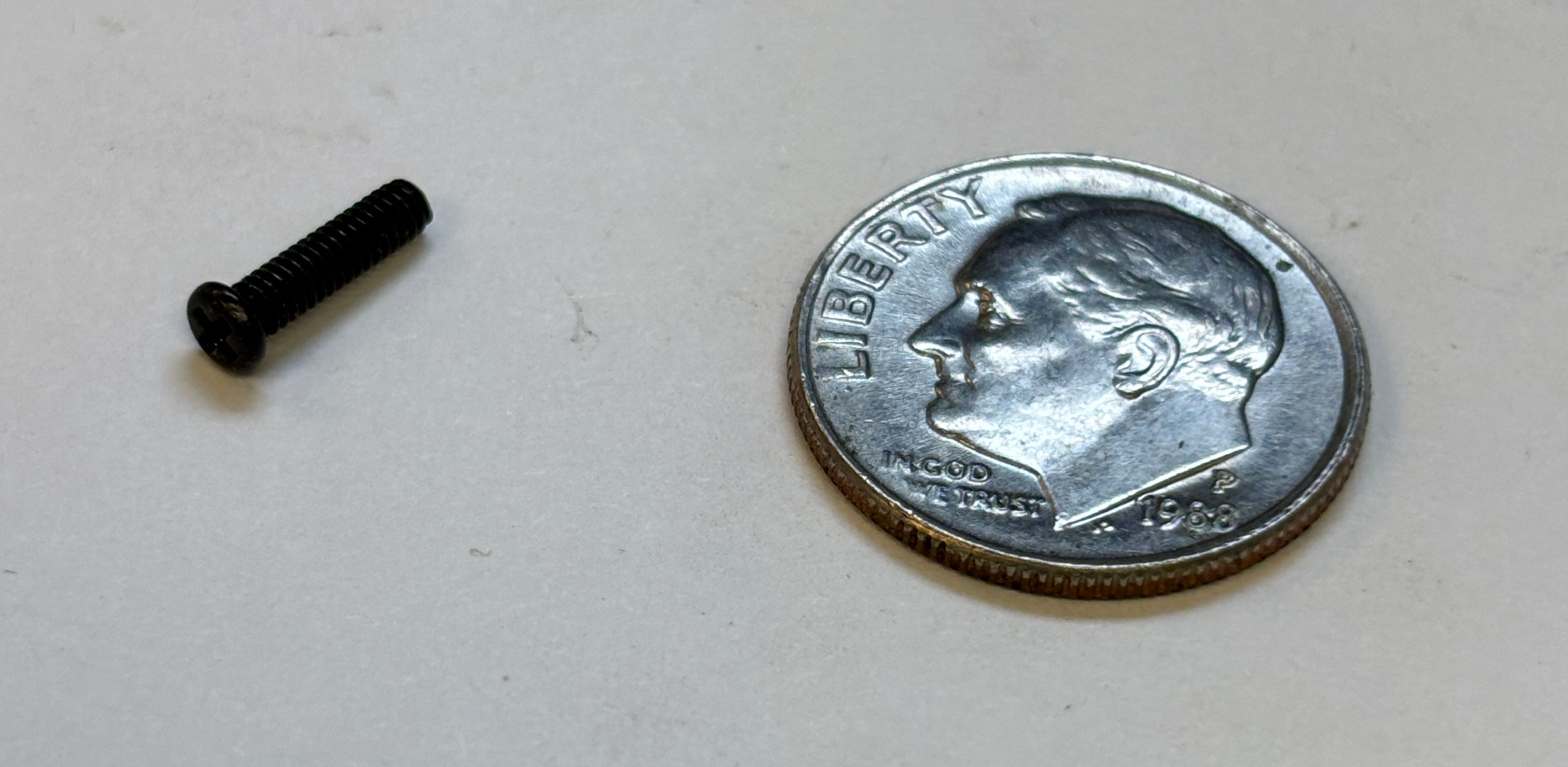 Screw - Cheesehead M2 x 0.40 x 7.8mm - Black