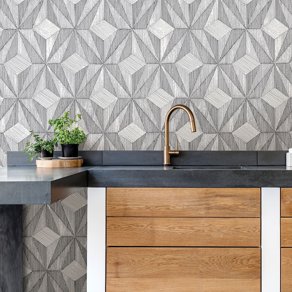 Paragon Black Geometric 2908-87101