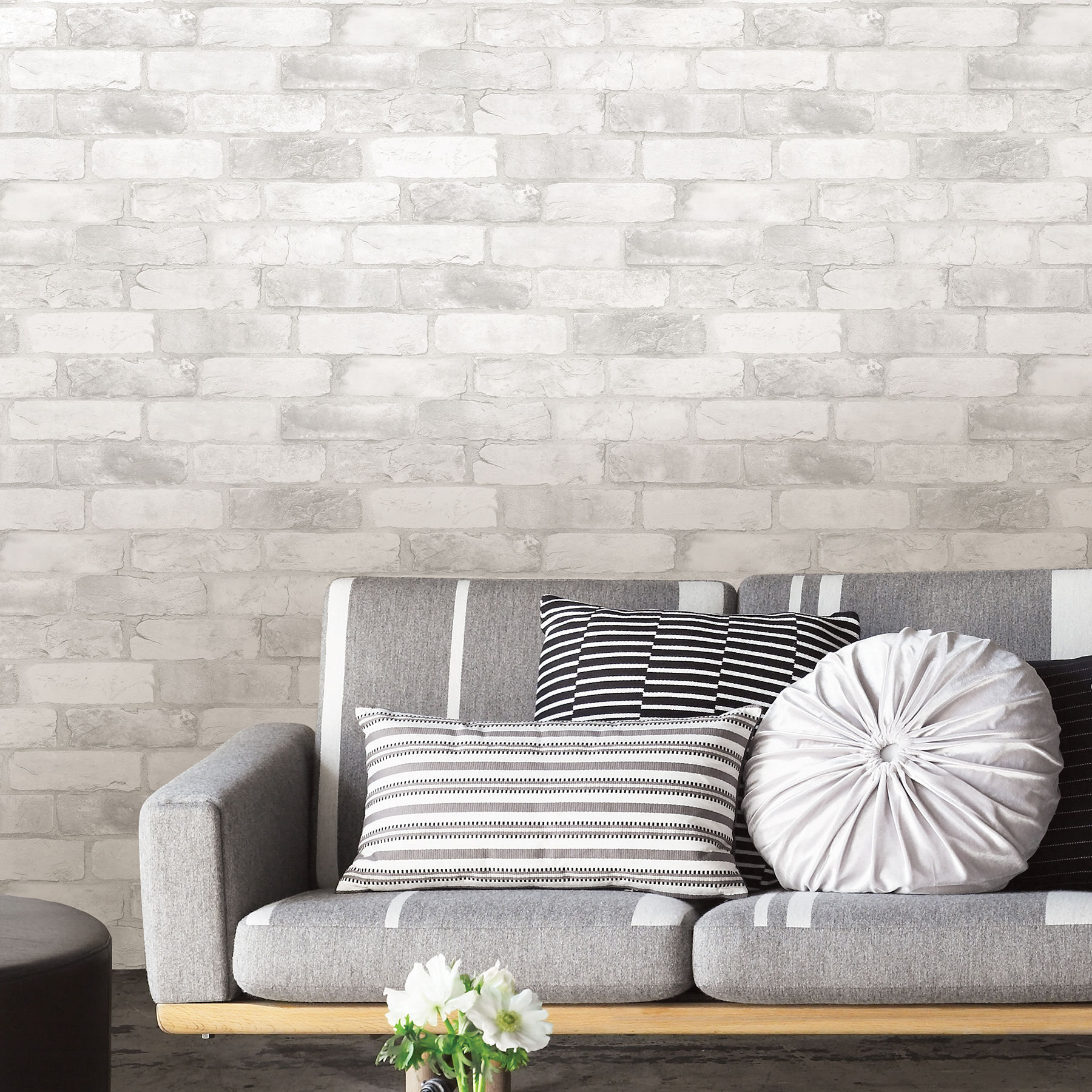 Loft White Brick Peel & Stick NU2218