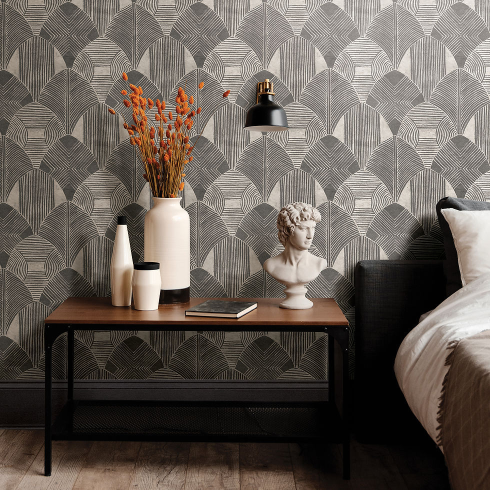 Westport Charcoal Geometric 2964-25928