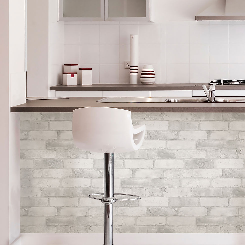Thumbnail: Loft White Brick Peel & Stick NU2218