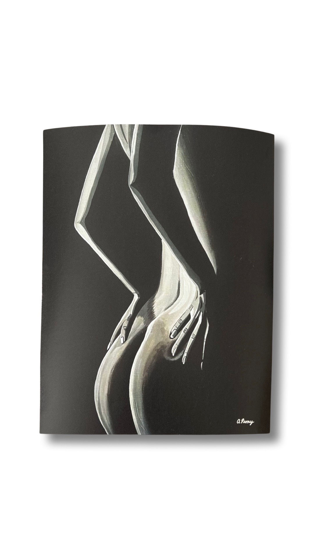 "N° 3 Desnudo Blanco y Negro" Impresión