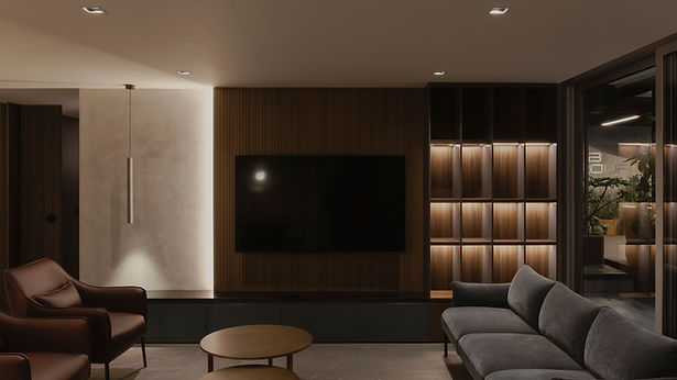 Mueble de TV - Nogal