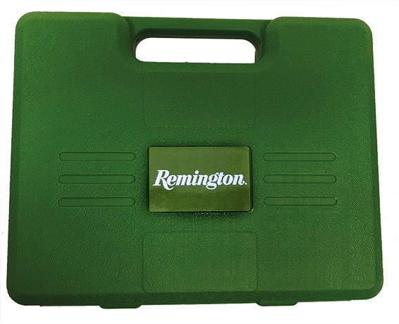 Thumbnail: Remington pistol hard case, Green, Egg Style foam lined  