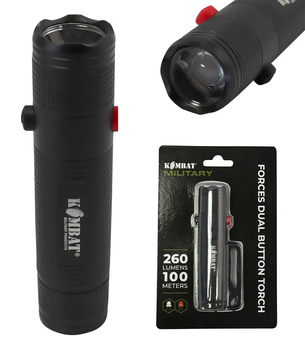 Thumbnail: Forces Dual Button Torch with Red or White Beam