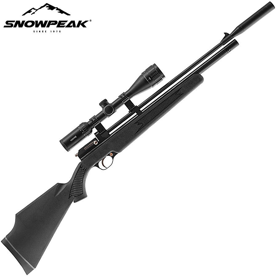 Snowpeak PCP Rifle PR900S regulated synthetic stock.