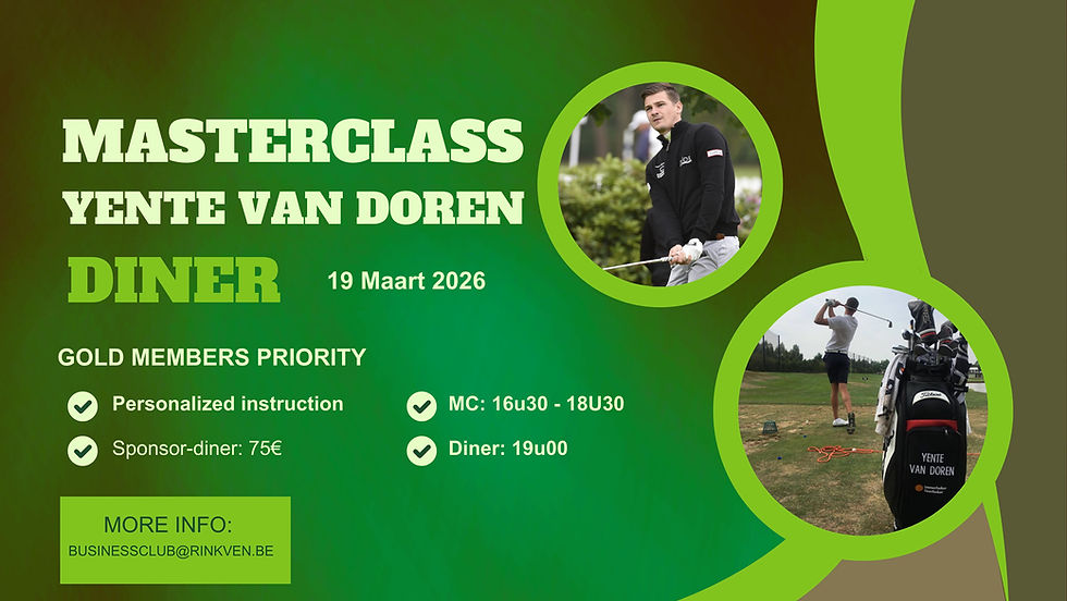 Masterclass Yente Van Doren 19 maart 2026