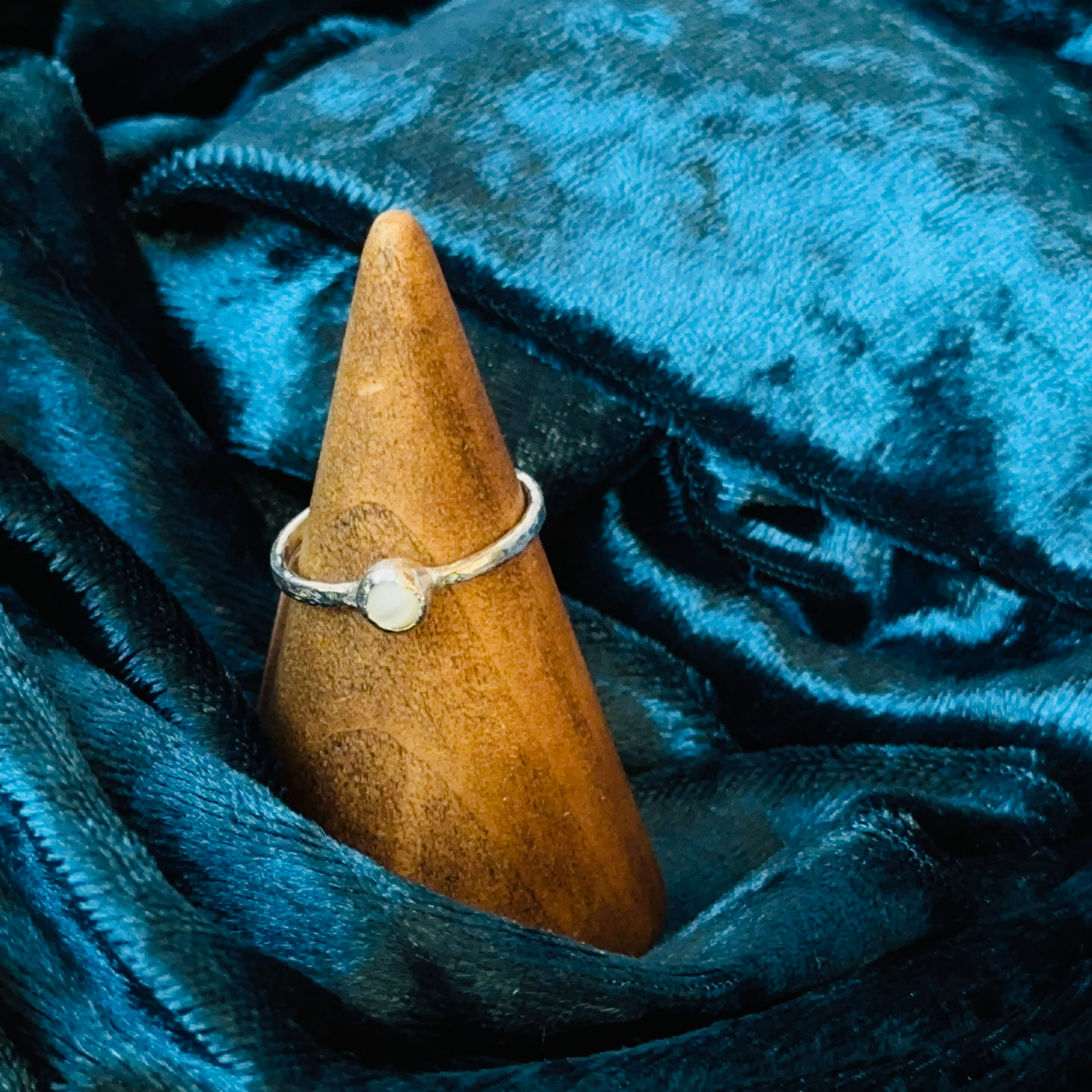 4x4 stone stackable ring