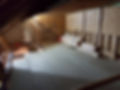 timber frame in a small basement area of a house