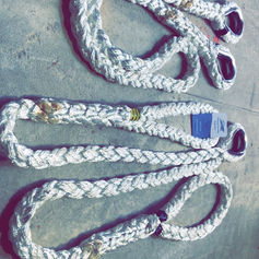 Marine rope and rigging for sailing boats
