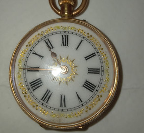 An antique pocket watch