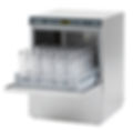 A glasswasher loaded with glasses