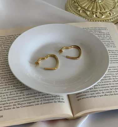 Miniatura: Arracadas corazón