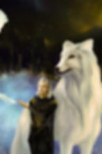Thumbnail: Officially Licensed  Dire Bound Art Print “The Faceless Goddess" Sable Sorensen