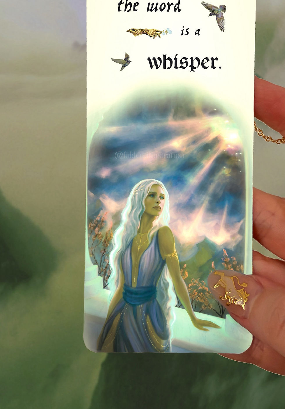 Thumbnail: Officially Licensed Songbird of the Sorrows Charmed Bookmark 