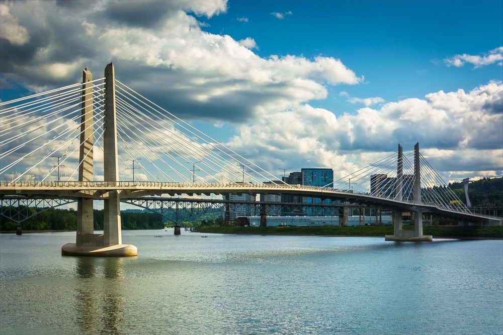 Tillikum Crossing Bridge, Portland, Oregon