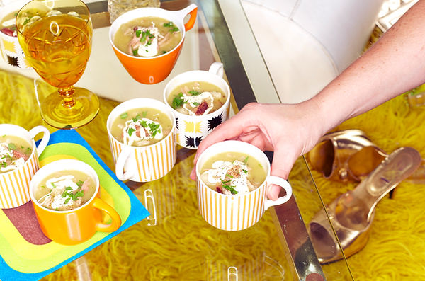 Colorful Soup Cups