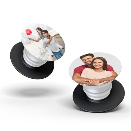 Custom PopSockets with family and couple photos