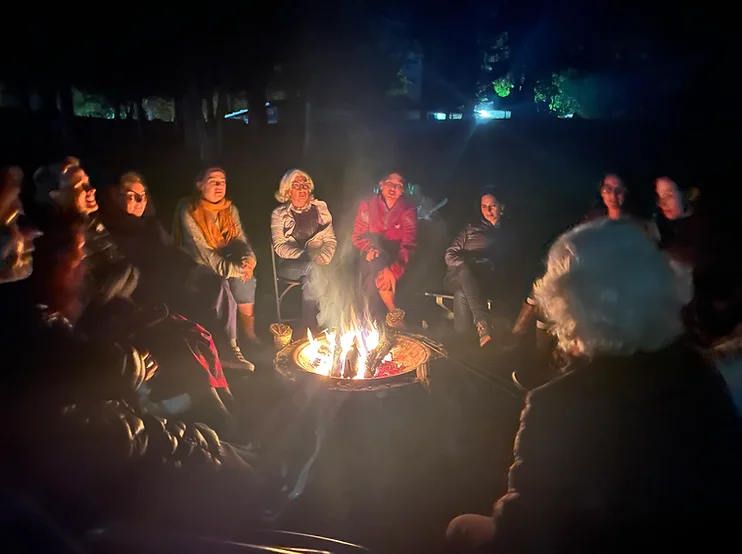 What happens at a retreat for The Unspeakeasy? Over the course of four days, Meghan facilitates conversations on a range of topics.