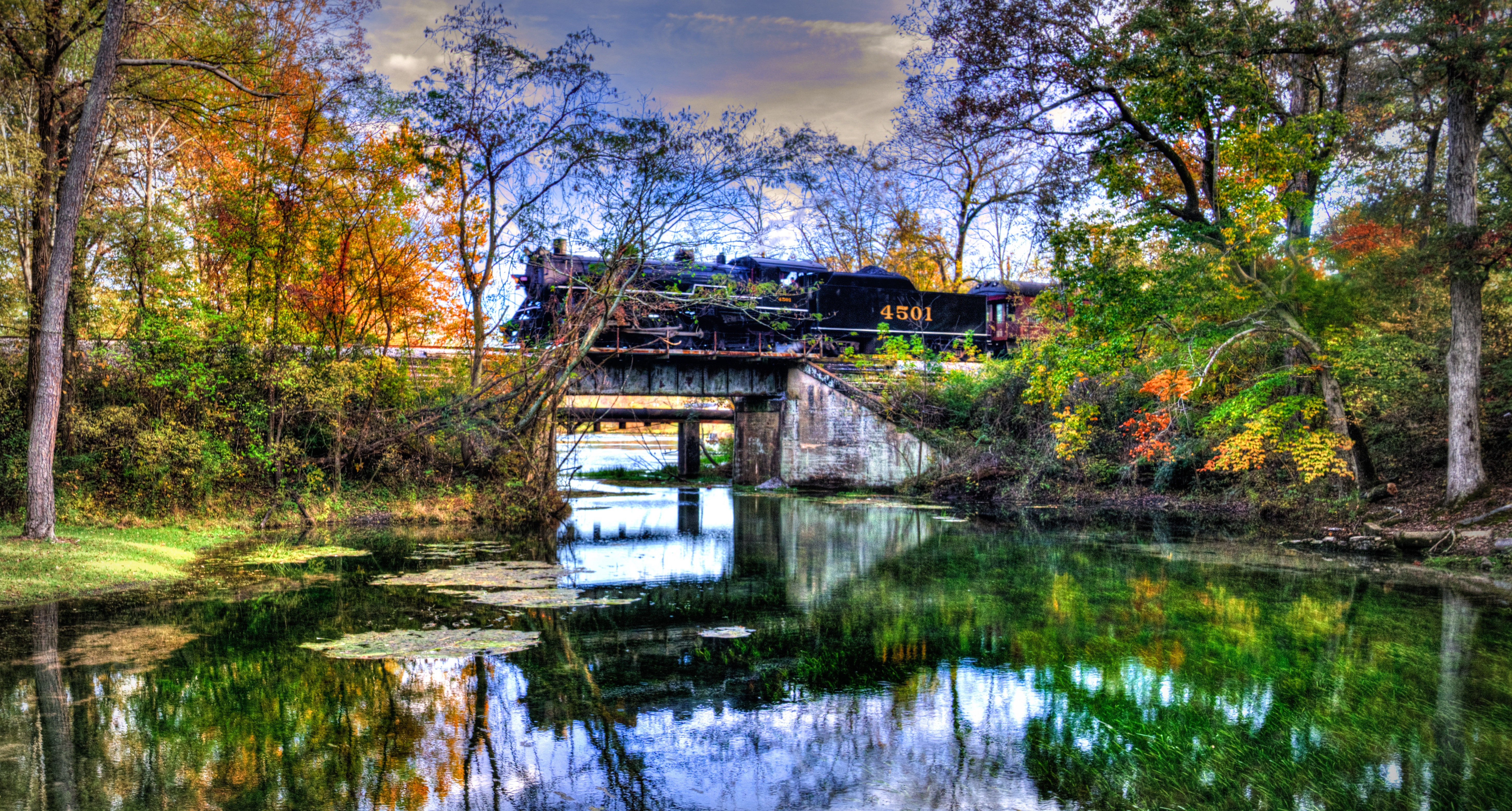 4501 at Chickamauga Pond