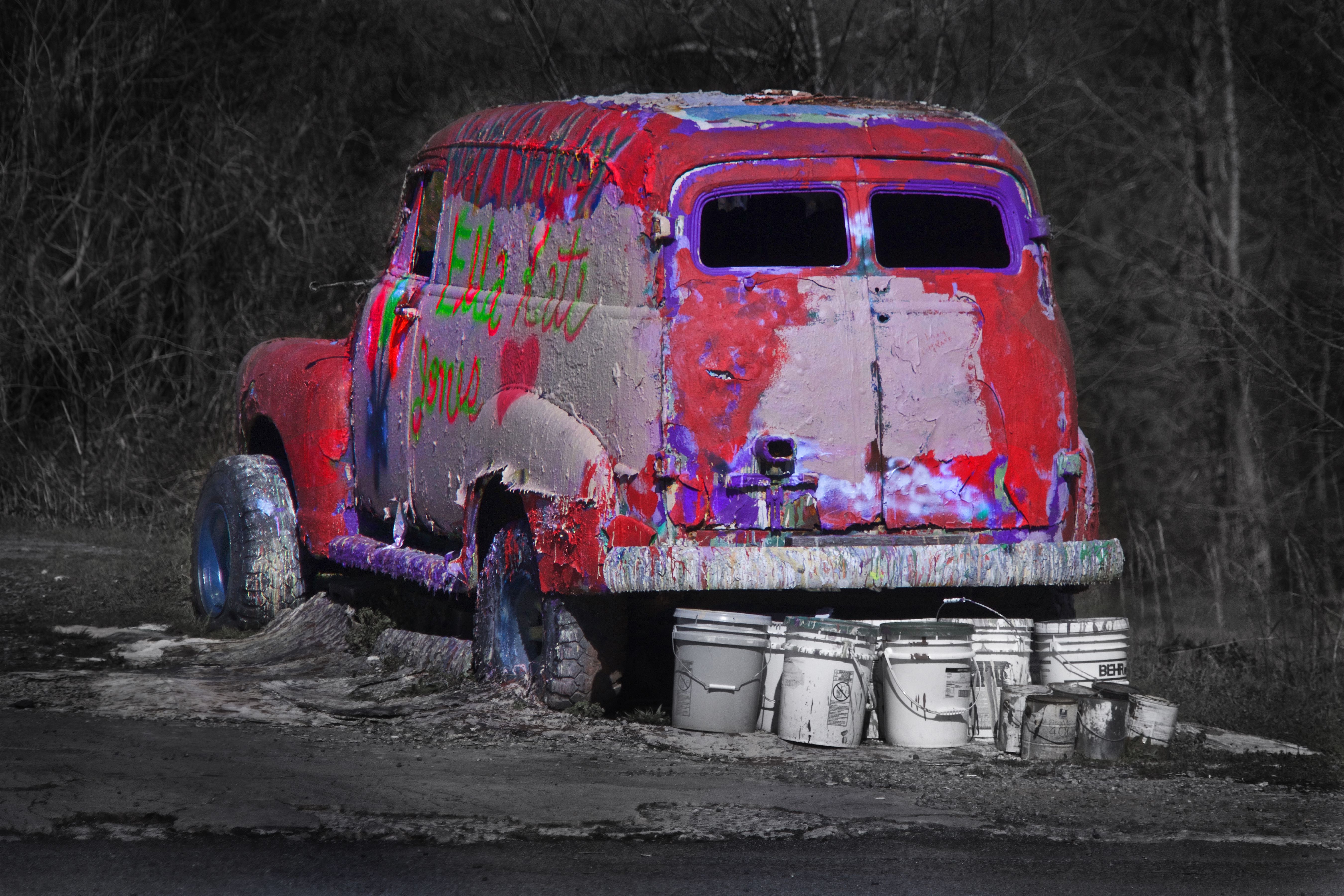 Painted Truck