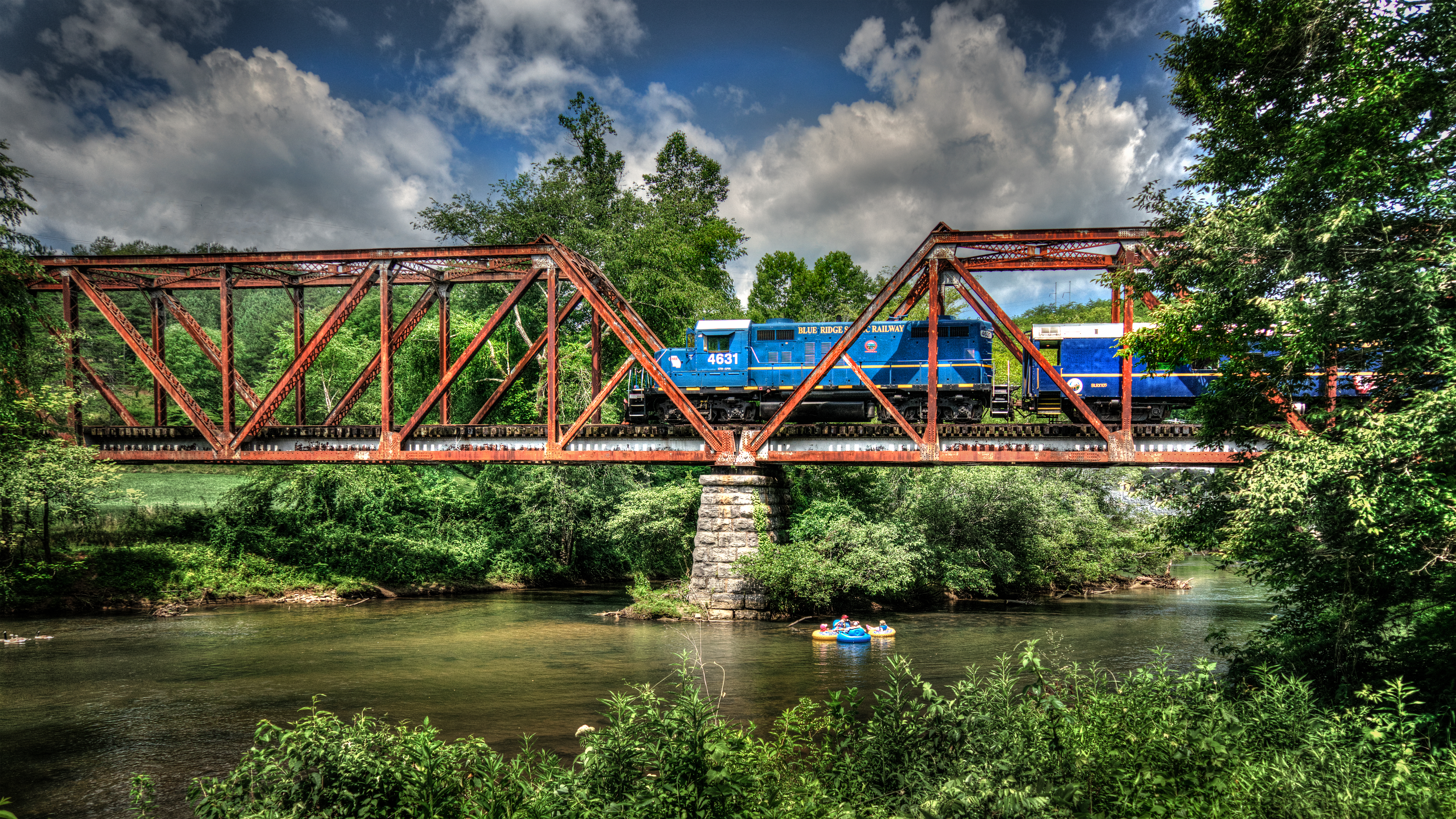 Blueridge Railroad at Toccoa Bridge