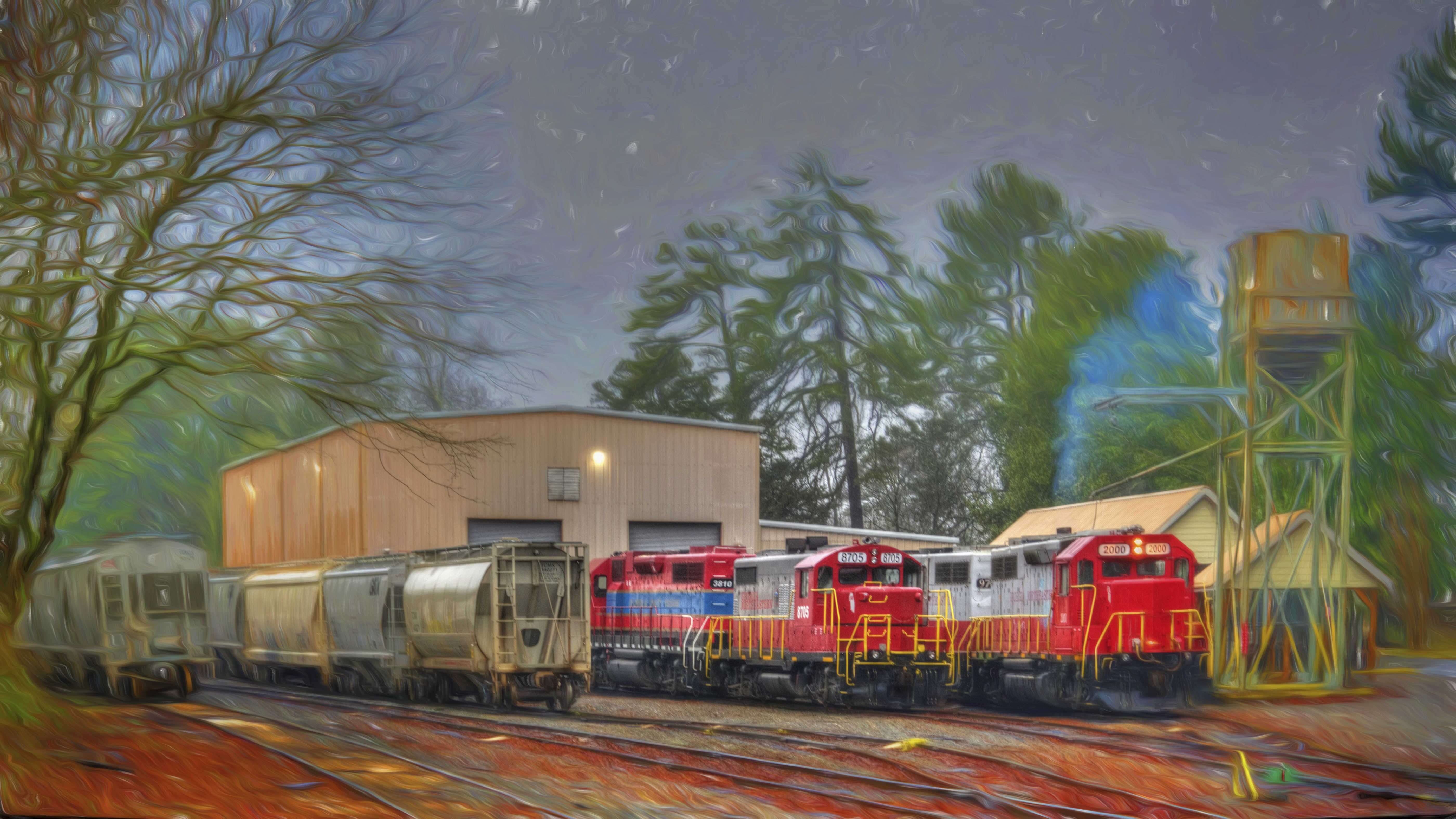 Georgia Northeastern Railroad - Foggy Mo