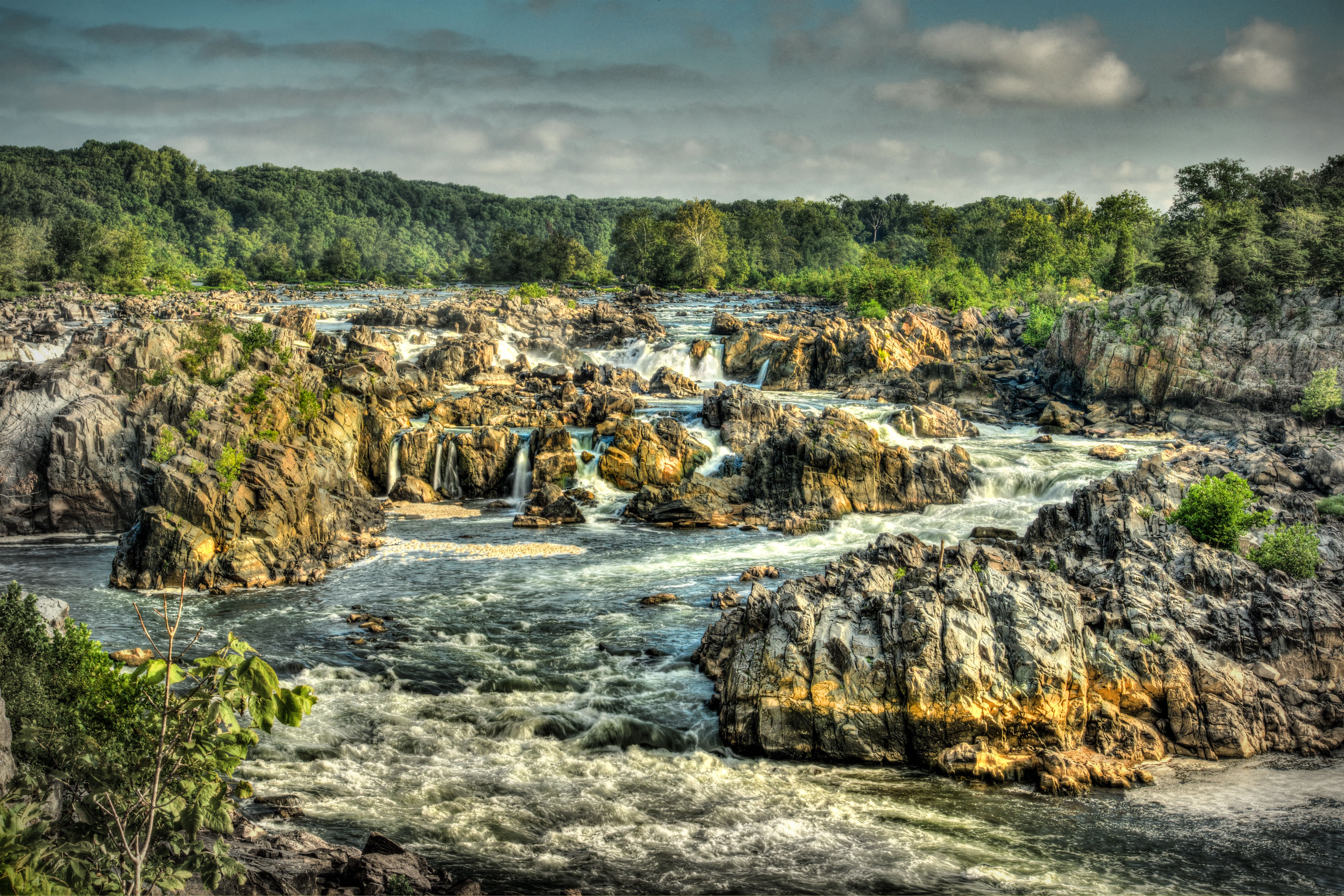 Great Falls Virginia Side