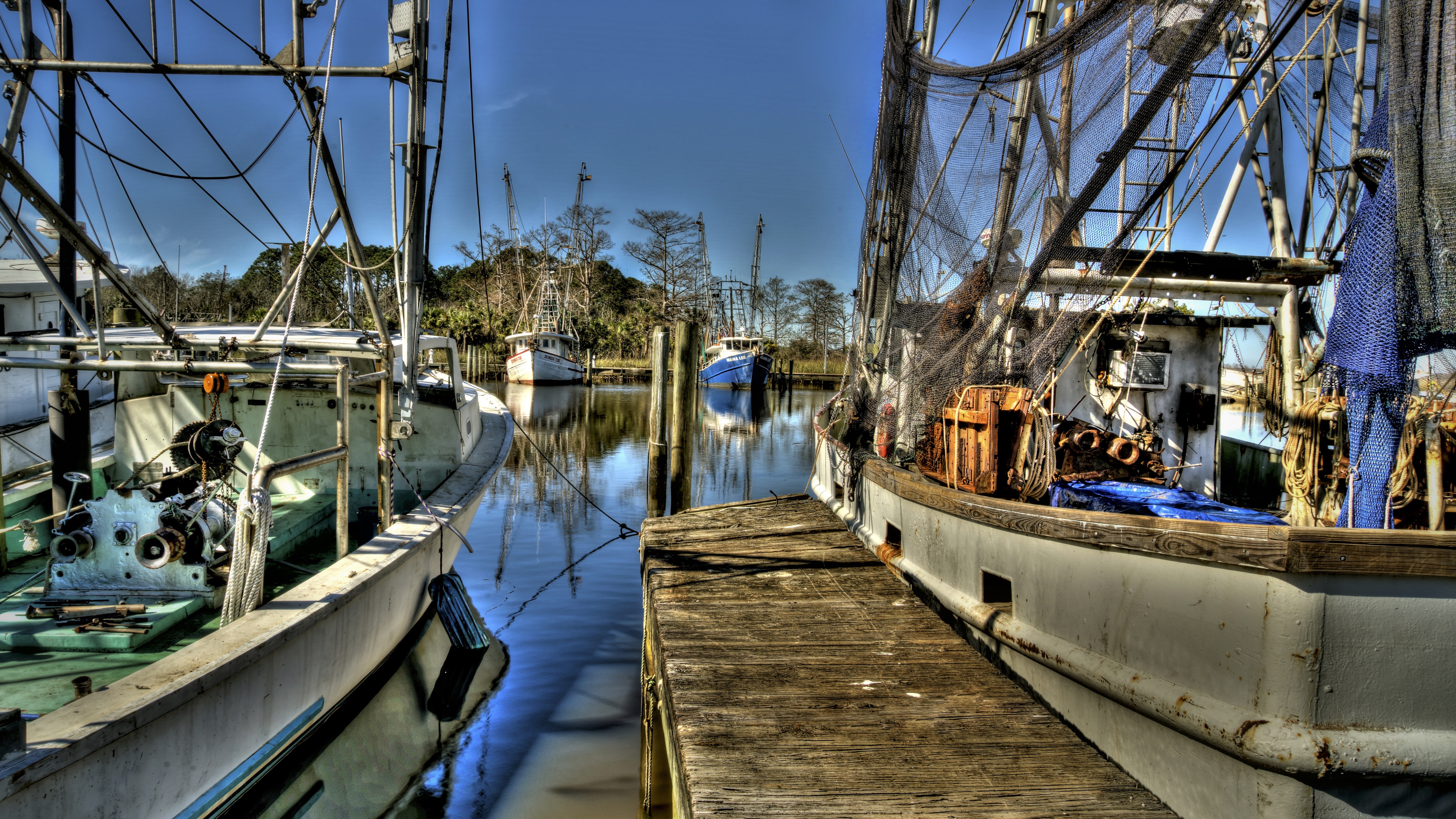 "Blue Boat Bayou" Apalachicola, FL