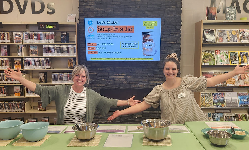 Cooks & Books workshops are a big hit - with more to come!