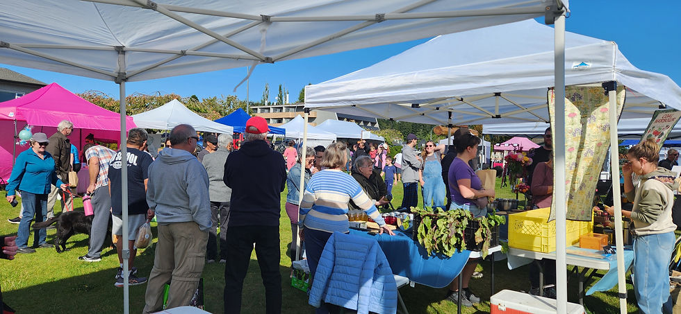 Fresh Food, Local Farmers and Community Connection at the Port Hardy Farmers' Market
