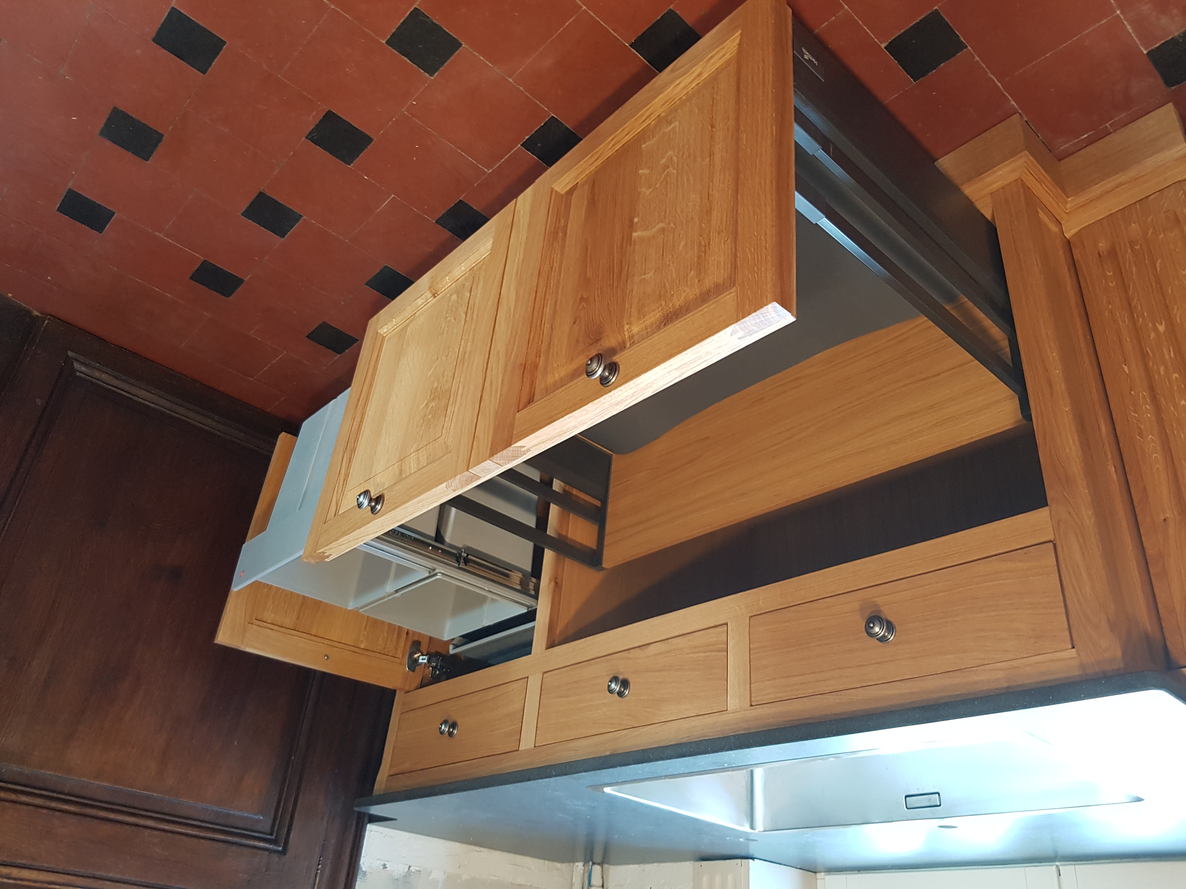 cuisine sur mesure en chêne