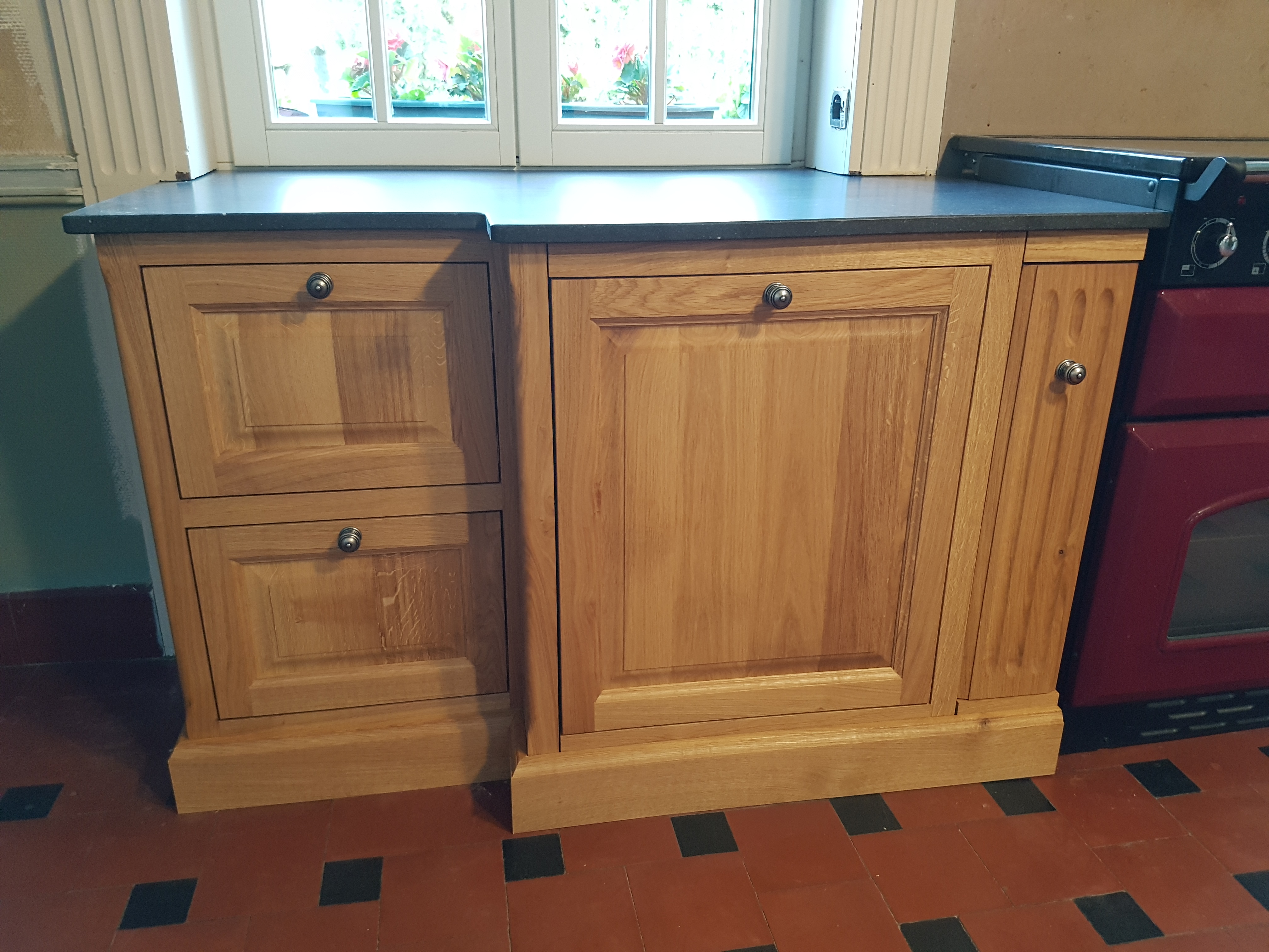 cuisine sur mesure en chêne