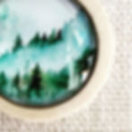Les boucles d'oreilles Les Bois Bohèmes sont une création de Melon Doux