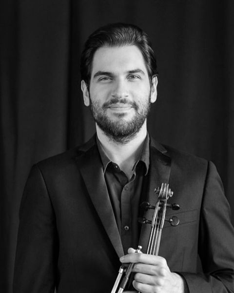 Dillon Hatcher is a violist with the Collectif de la Cité