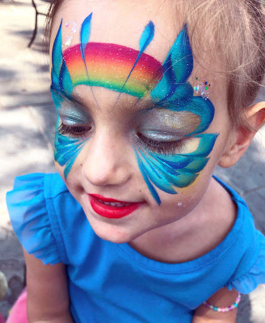 butterfly face painting ideas