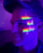 UV-reactive Face Paint