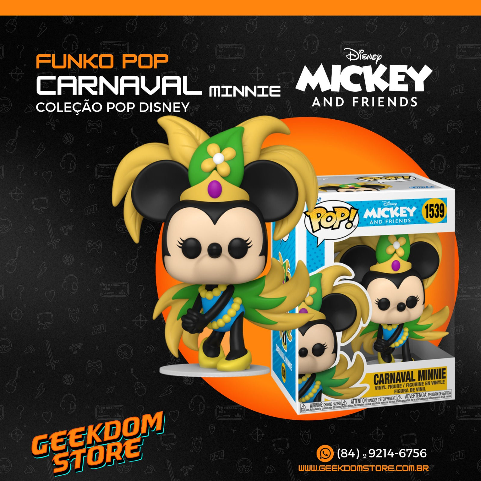 POP! MINNIE CARNAVAL 1539