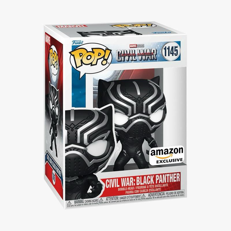 FRENTE - FUNKO POP! PANTERA NEGRA - GUERRA CIVIL