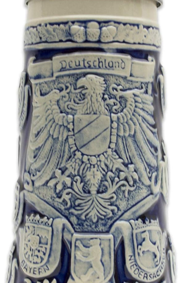 Germany Stein Beer Mug with Coat of Arms