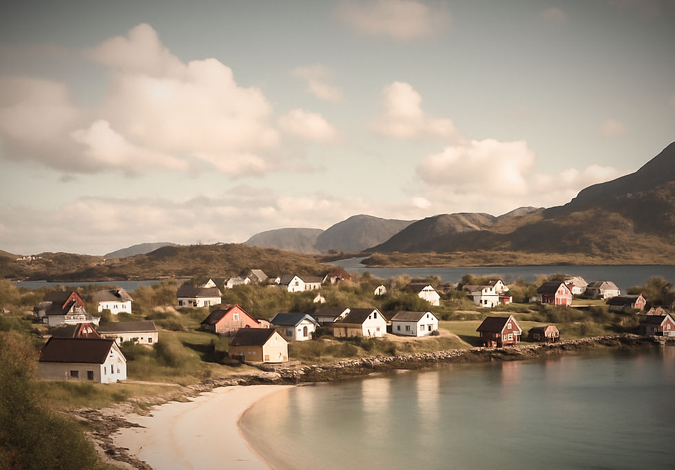 Image of an island in Norway