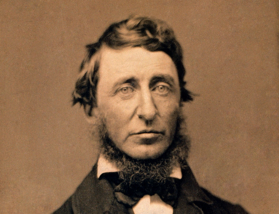 Photograph of Henry David Thoreau