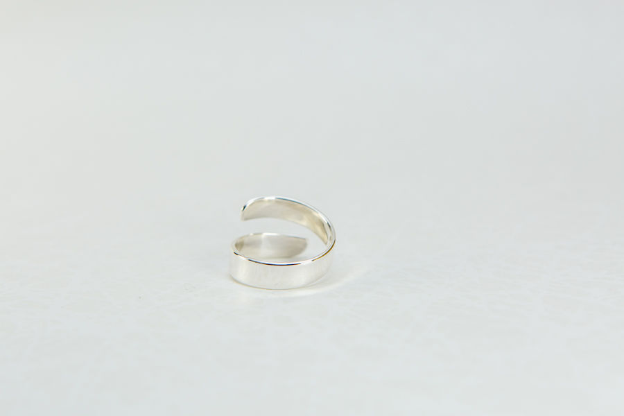 Miniature : Bague Simple en Argent Sterling