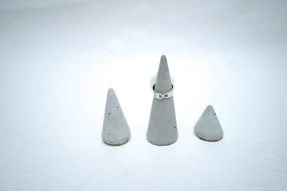 Miniature : Bague Unique en Verre
