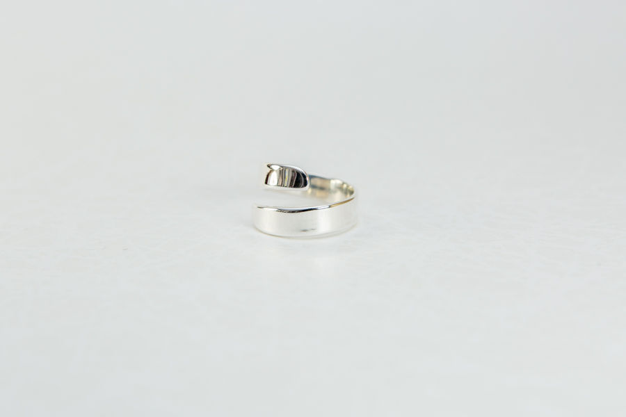 Miniature : Bague Simple en Argent Sterling